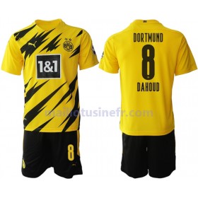 Maillot de Foot Borussia Dortmund Mahmoud Dahoud 8 Domicile 2020-21 - Enfant